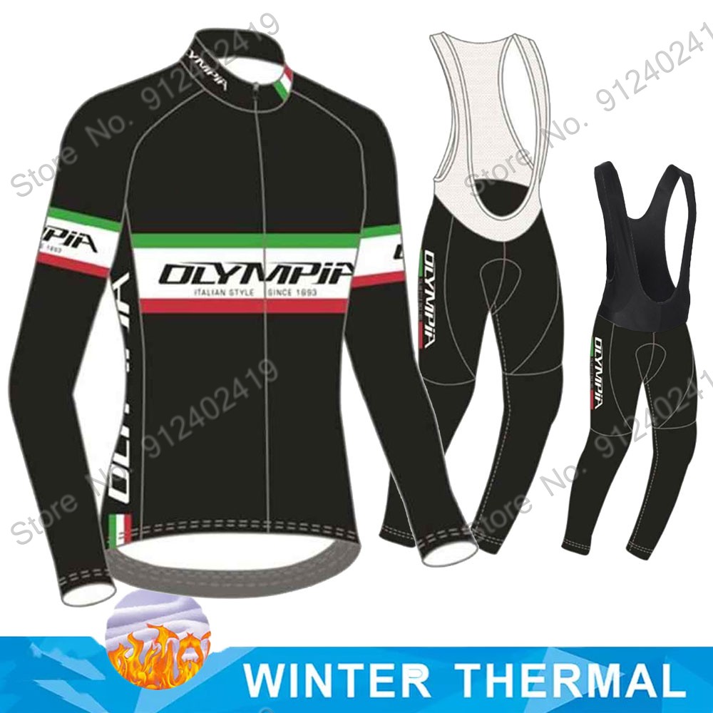 Cycling Bib Shorts - Maglia Ciclismo 2023 Olympia Italia Team