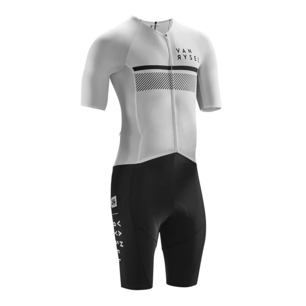 Vanrysel White/black One-piece - Cycling Gear Brands ulasan dan harga