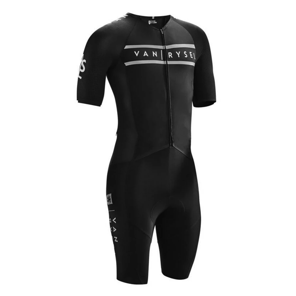Vanrysel White/black One-piece - Cycling Gear Brands ulasan dan harga