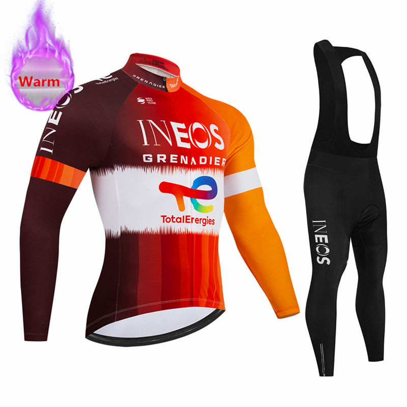 Ineos Team Winter Long Sleeve  - Cycling Bib Shorts ulasan dan harga